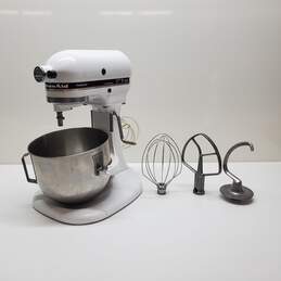 KitchenAid Professional Stand Lift Mixer KSM50PWH, Untested For Parts/Repair
