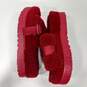 UGG Women's Red TreadLite Fluffy Slippers Size 10 image number 4