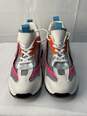 ClodAir Women's White/Silver/Pink Sneakers Size 10 image number 1