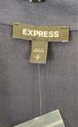 Express Blue Wrap Midi Dress- Size Small NWT image number 3