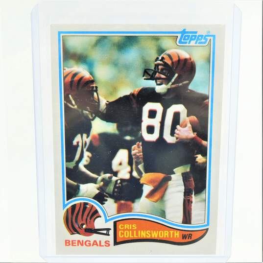 1982 Cris Collinsworth Topps Rookie Cincinnati Bengals image number 1