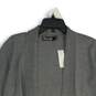 NWT 7Th Avenue Womens Gray Knitted Long Sleeve Open Front Cardigan Sweater Sz L image number 3