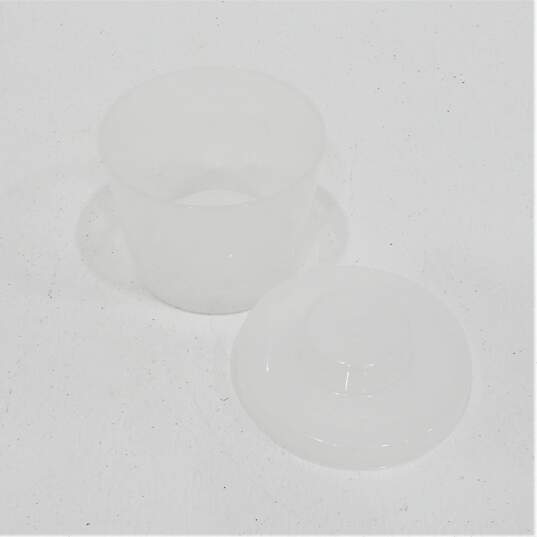Lot of 3 LEGO Round Clear Plastic Pick-A-Brick Cups Canister Small 2002 image number 3