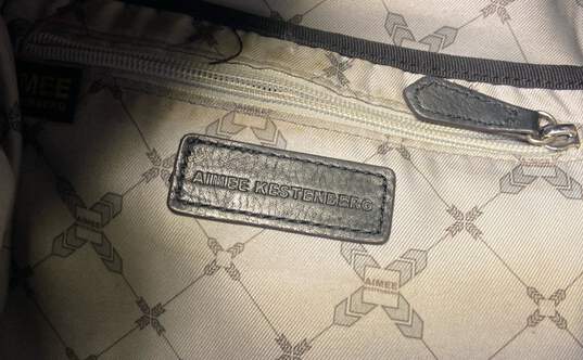 Aimee Kestenburg Leather Front Zip Backpack Black image number 6
