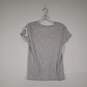 Womens Pineapple Print V-Neck Short Sleeve Pullover T-Shirt Size Medium image number 2