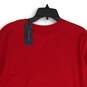NWT Tommy Hilfiger Womens Red Round Neck Long Sleeve Pullover T-Shirt Size L image number 4