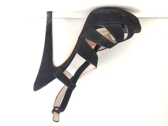 Miu Miu Women's Black Heels Size 5.5 w/ COA image number 2