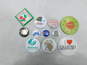 Vintage/Mod Lot Assorted Buttons Pins Novelty Quotes Pop Culture Various Sizes image number 2