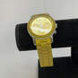Designer Michael Kors Yellow Chronograph Round Dial Analog Wristwatch image number 3