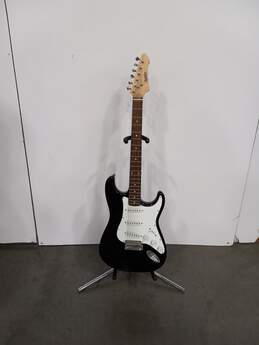 Austin Black Stratocaster Electric Guitar