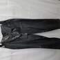 Madewell Black Vegan Leather Boot Cut 5 Pocket Pants WM 28 image number 2