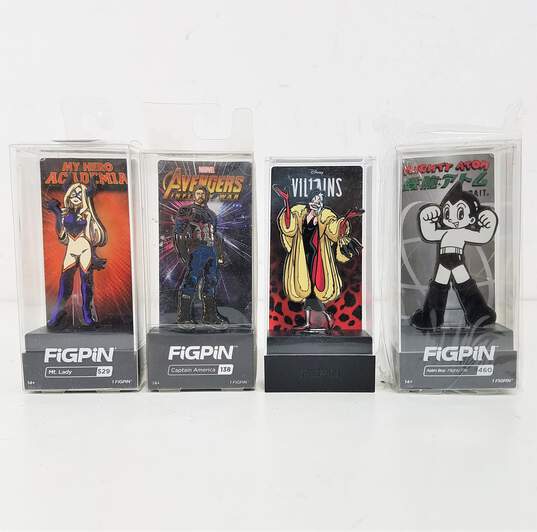 Lot of 4 FiGPiN Collectibles image number 1