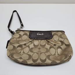 Coach Ashley Clutch Canvas Exterior Bags & Handbags for Women