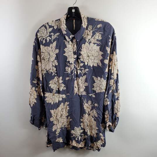 Free People Women Floral Blouse XS/TP image number 1