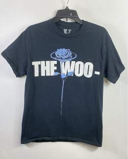 Pop Smoke x Vlone Men Black The Woo T Shirt M