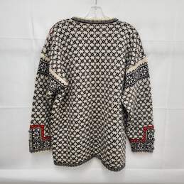 VTG Norlfender Norwegian 100% Wool WM's Clamp On Sweater Size L alternative image