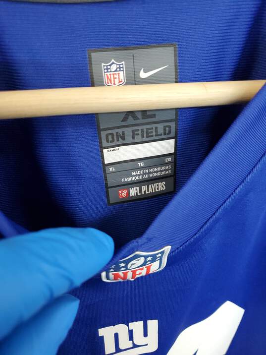 Unisex Nike NFL #13 Beckham Jr. NY Blue Jersey Sz XL image number 3