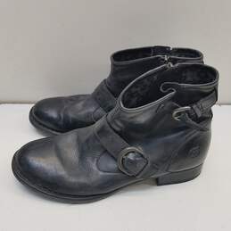 Born Black Leather Ankle Boot US 9 alternative image