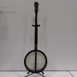Vintage Harmony 5 Strings Banjo Instrument in Hard Case alternative image