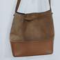 Michael Kors Brown Leather Bucket Bag image number 3