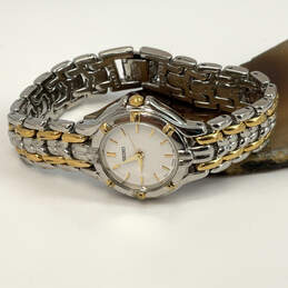 Designer Seiko 1N01-0019 Two Tone Stainless Steel Quartz Analog Wristwatch