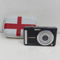 Lumix Panasonic DMC-FS25 Digital Camera In Red Cross Case