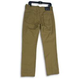 Levi Strauss & Co. Mens 514 Tan Khaki Regular Fit Straight Leg Jeans Size 32X32 alternative image