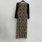 NWT Womens Multicolor Embroidered Lace Long Sleeve Sheath Dress Size Small image number 3