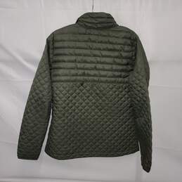 Merrell Green Featherless Full Zip Puffer Jacket Size S alternative image