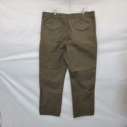Filson Olive Green Cotton Pants MN Size 42 alternative image