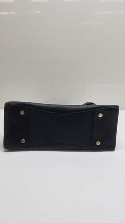 Michael Kors Black Tumbled Leather Bag w/ Gold Pendant Lock alternative image