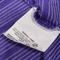 Nike Golf Men's Dry-Fit Purple Pinstripe Polo Shirt Size S image number 5