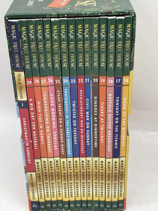 Buy the Lot Of Mary Pope Osborne Magic Tree House 1 And 2 Collection 1-29  Books Set