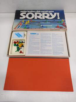 Pair of Vintage Board Games ( Risk & Sorry! ) alternative image