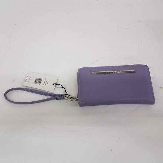 Steve Madden BZippy Purple Zip Around Wallet NWT image number 1