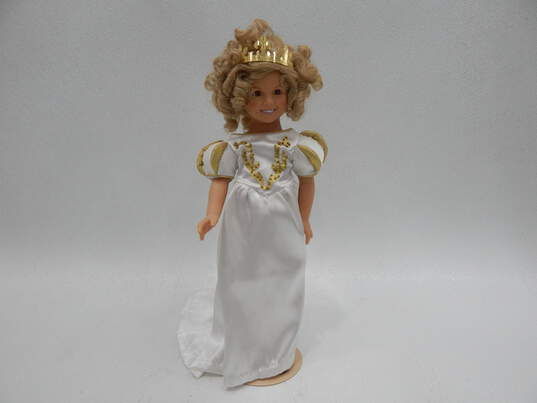 The Shirley Temple Dress Up Doll Little Princess Danbury Mint Excellent IOB With Crown image number 2