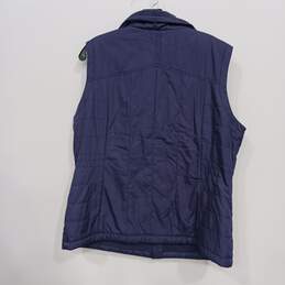 Women’s Columbia Purple Fleece Lined Vest Sz XL alternative image