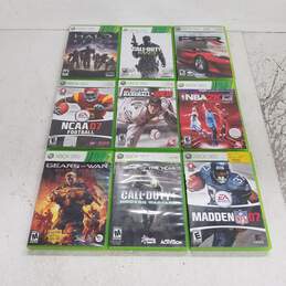 Lot of 9 Xbox 360 Video Games #3