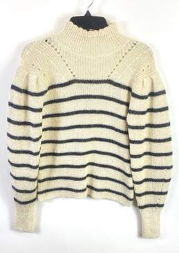 Isabel Marant Etoile Drop Shoulder Turtleneck Sweater Sz 36