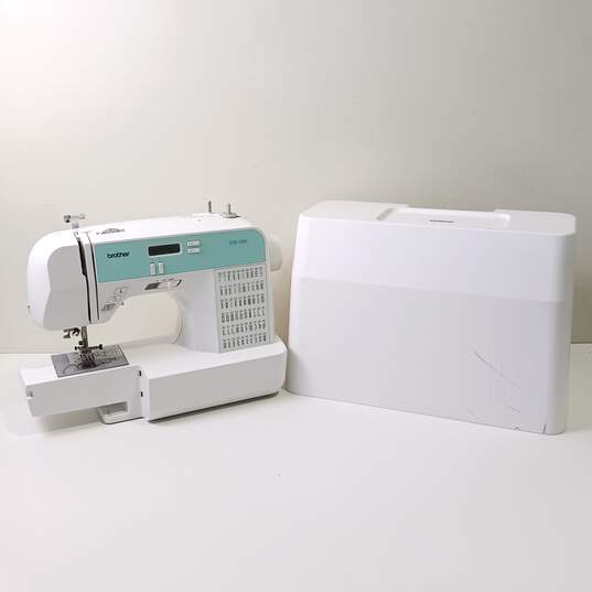 Brother CS-100 Sewing Machine In Case image number 1