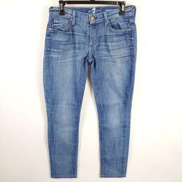 7 For All Mankind Women Blue Jeans Sz 27
