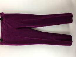 Kenneth Cole Women Casual Purple Pants S