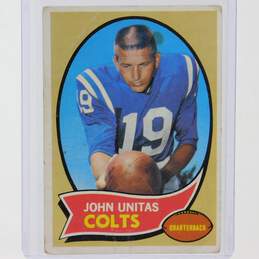 1970 HOF Johnny Unitas Topps #180 Baltimore Colts