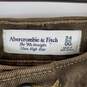 Abercrombie & Fitch Women Brown Jeans Sz 24 NWT image number 3