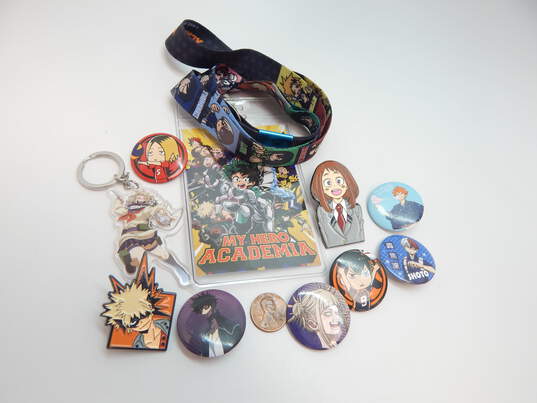Japanese Anime My Hero Academia & More Jewelry Lot image number 3