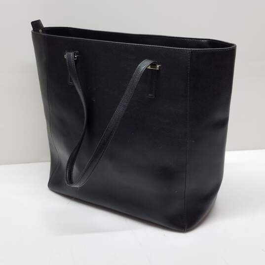 Kate Spade Yvonne Patteron Drive Black Leather Tote image number 1