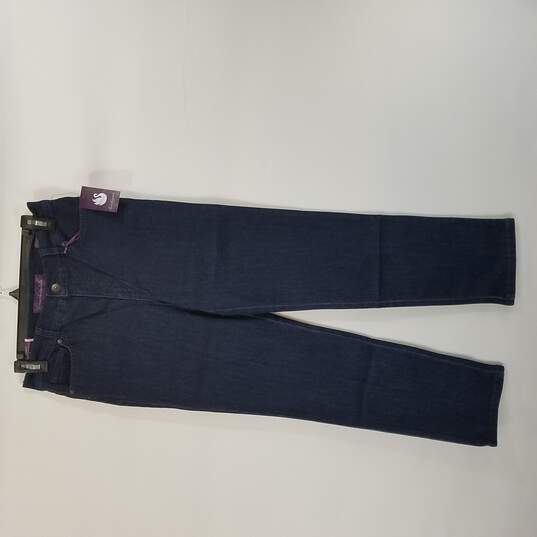 Gloria Vanderbilt Women Dark Blue Jeans 6P image number 1