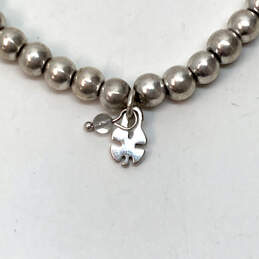 Desinger Lucky Brand Silver-Tone Beaded Fashionable Charm Bracelet alternative image