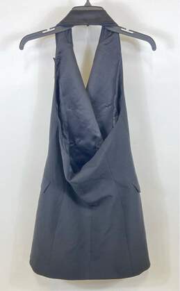 Zara Women Black Double Breasted Vest Dress M alternative image