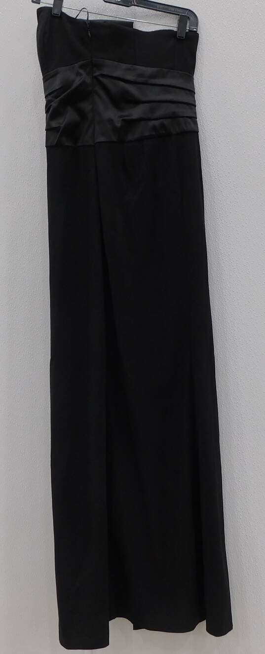 White House Black Market Women's Strapless Black Dress Size 0 image number 3